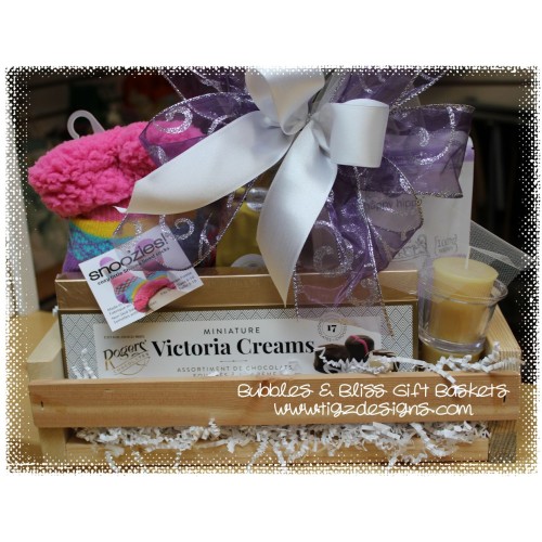 Bubbles & Bliss Gift Basket - 01